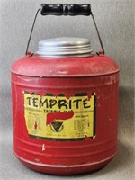 Old Temprite Water Cooler / Hot Serve Jug Crock