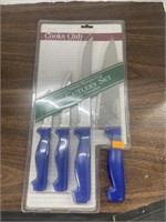 Cooks club 4pc cutlery set