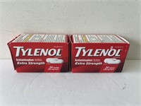 2 tylenol boxes of 24 caplets
