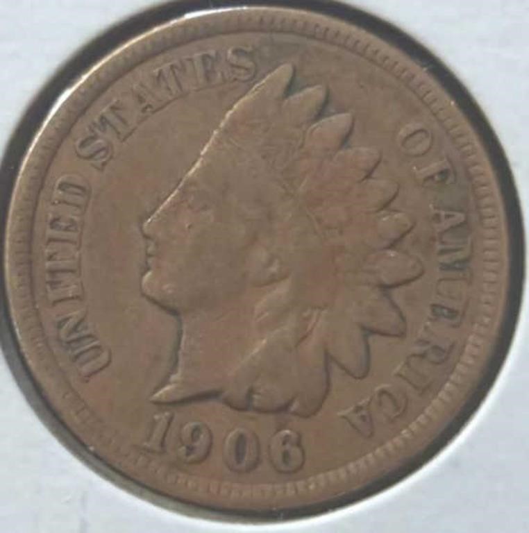 1906 Indian head penny