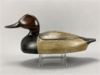 Rare Art Herron Canvasback Drake Duck Decoy