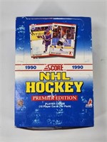 1990 SCORE NHL HOCKEY FULL UNUSED WAX BOX