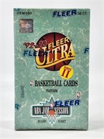 1992 - '93 FLEER ULTRA BASKETBALL SEALED BOX