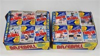 2) BOXES 1989 FLEER BASEBALL