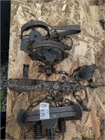 Lot of 5 hunting traps. Different sizes.