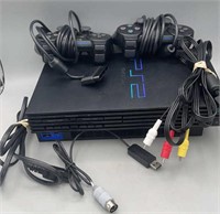 PlayStation 2 with Dualshock2 Controllers & Cables