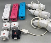 Wii Controllers, Motion Controllers & nunchucks