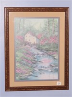 Framed Print by Sherry Masters - Measures Approx.