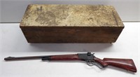 Daisy Pump Guns Wood Box & Toy Gun