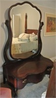 Antique Vanity w/Mirror