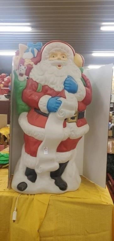 41 inch Santa Claus blow mold