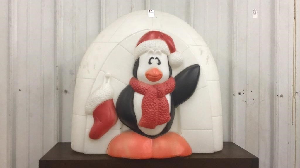 Penguin and Igloo Blow Mold