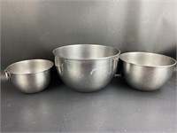 Revere Ware Stainless Nesting Mixing Bowls