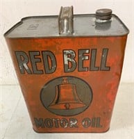 Sico Co. Red Bell Motor Oil can