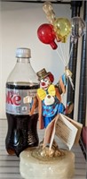 RON LEE CLOWN FIGURINE NUMBERED AND SIGNED