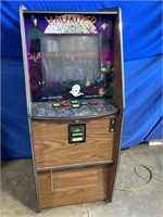Haunted House arcade video slot machine, screen