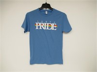 Jerzees Unisex SM Pride T-shirt, Blue Small