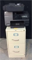 File Cabinet w/ Office Jet Pro 8630 Printer Y11A