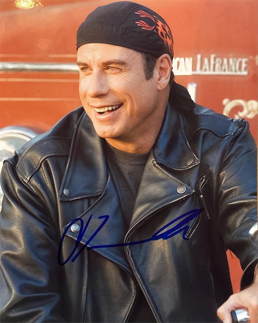 Wild Hogs John Travolta signed movie photo