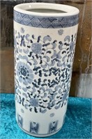 11 - 15"T CERAMIC CYLINDER VASE (B55)