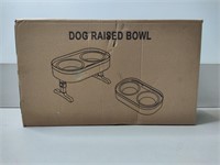 Elevated Dog Bowls, Black, New in Box