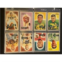 (56) 1955 Bowman Football Cards