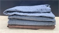3 Pet Protection Furniture Covers - brown & grey