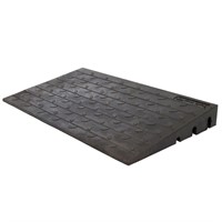 Silver Spring 4" High Rubber 3-Channel Threshold