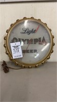 301. Olympia Light Beer Clock