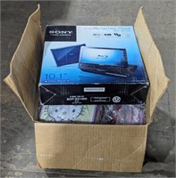 (UV) Sony Portable Blu-ray disc player, compass,