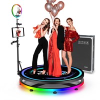 Newest 360 Photo Booth Machine for Parties 27.8"