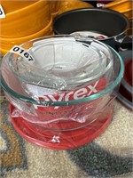 PYREX SET RETAIL $30