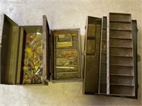 3 Tackle Boxes And Contents