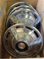 5 Chevelle Ss Hubcaps 14 Inch