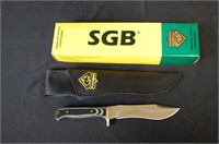 Buffalo Hunter Micarta German Steel Knife SGB New