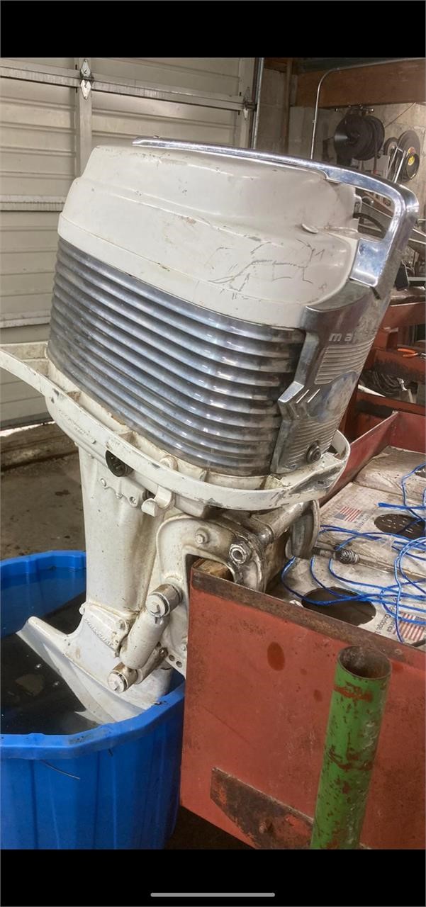 Super thunderbolt mark 58A boat motor SEE DESCRIPT