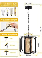 Shandelier for E26 based bulbs