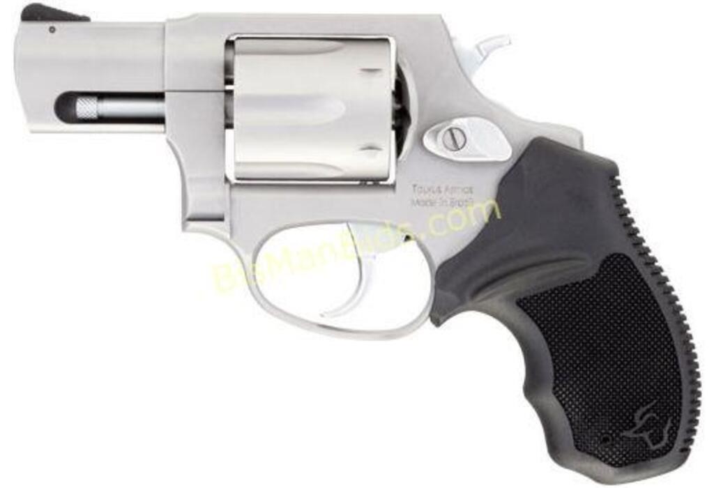 TAURUS 856 .38SPL 2" FS 6-SH STAINLESS STEEL RUBB