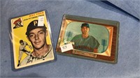 1952 tops baseball card number 87 and I bowman