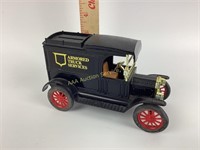 Model t Armor truck services black and red coin