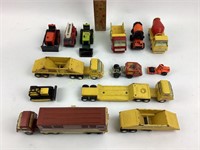 Tonka trucks press steel. dump truck red and