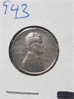 Double Died Obverse Uncirculated 1943 Steel Wheat