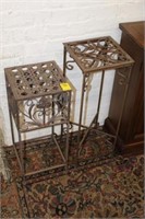 2pc Metal Plant Stands