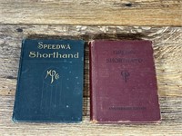 2 Vintage Shorthand Books