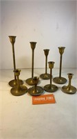 Matching Set Brass Candlesticks