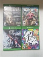 lot of 5 xbox games
