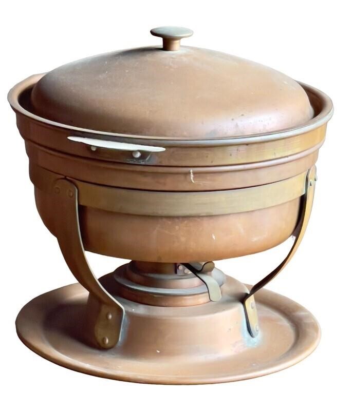 Copper chafing dish