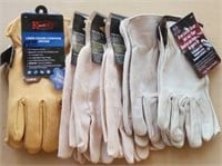 Work Gloves, 6 pairs