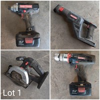 Craftsman 19.2 Volt Power Tools w/ Charger