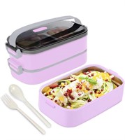 BENTO LUNCH BOX, STACKABLE LUNCH BOX CONTAINER